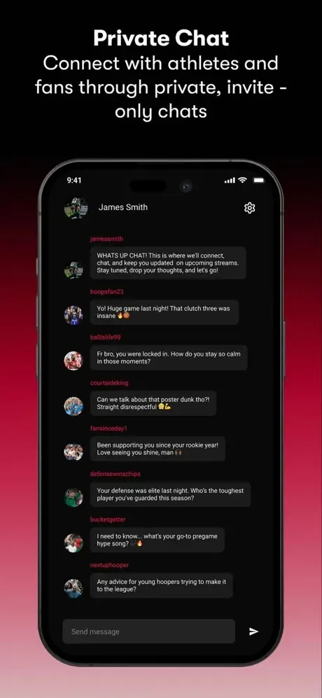 FANR app screen 2
