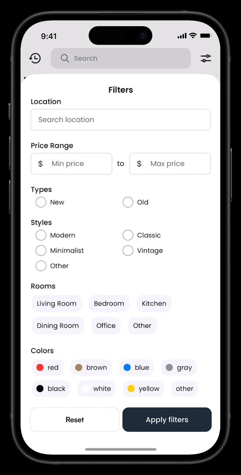 PlaceIt app screen 3